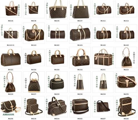 louis vuitton bag type|louis Vuitton Bag styles names.